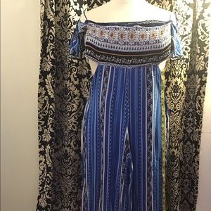 Shades of Blue Jumper Outfit Size L